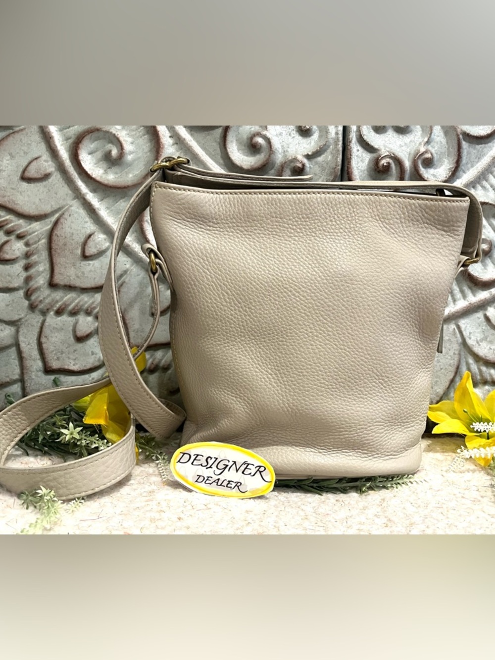 COACH Sonoma Vintage Bucket Bag GUC! # 4907 Bone Made in Italy! - Picture 2 of 12